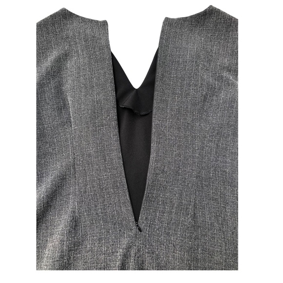 Connected Apperal Black and Grey Dress with Working Buckle 12 - Picture 2 of 3